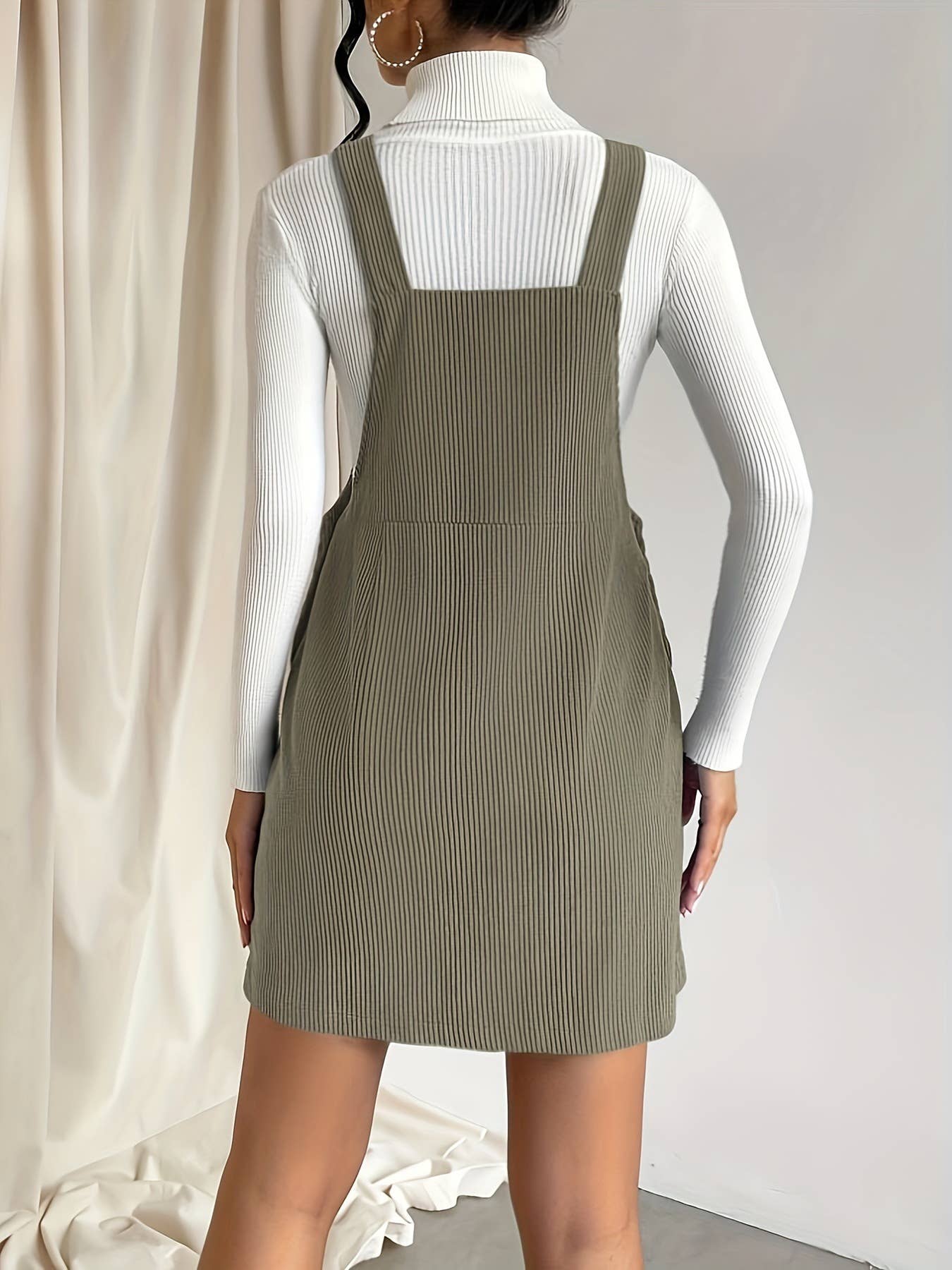 Leisure Corduroy shortall dress