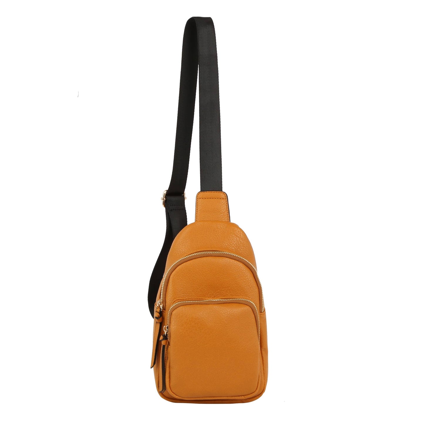 Women Sling Crossbody Bag - Brown or Cognac