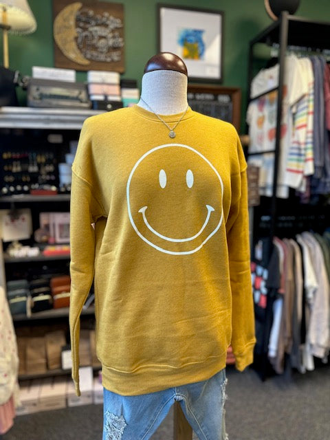 SMILEY FACE Graphic Sweatshirt