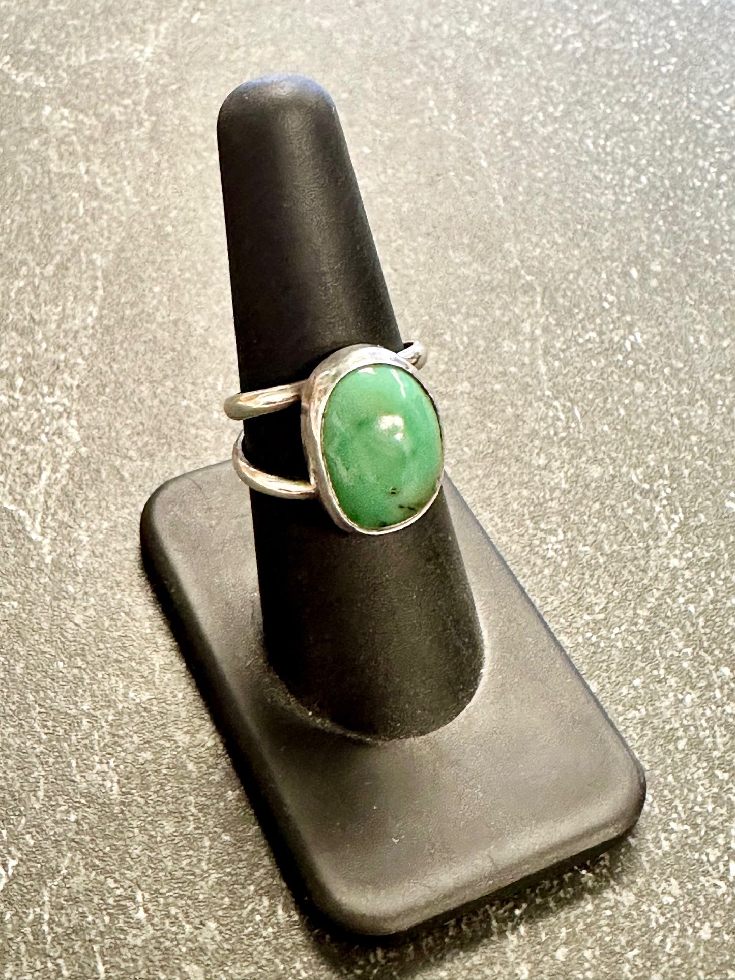 Vintage Sterling Silver Turquoise Ring