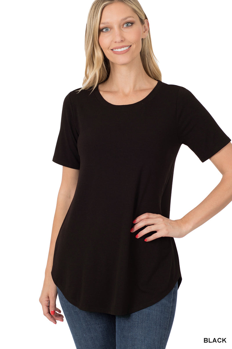 Black Basic Tee