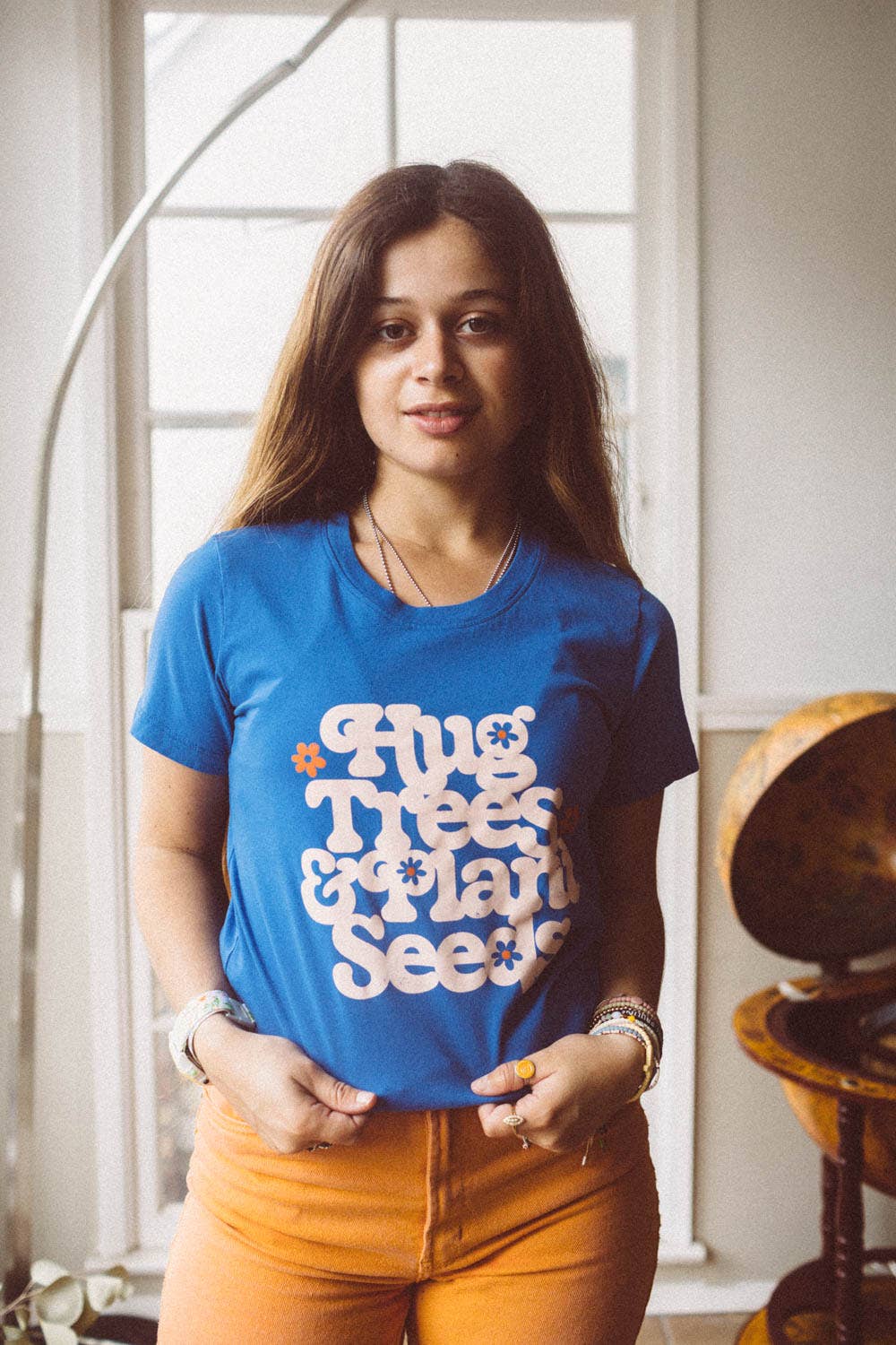 Hug Trees & Plant Seeds | Women's Graphic T-shirt