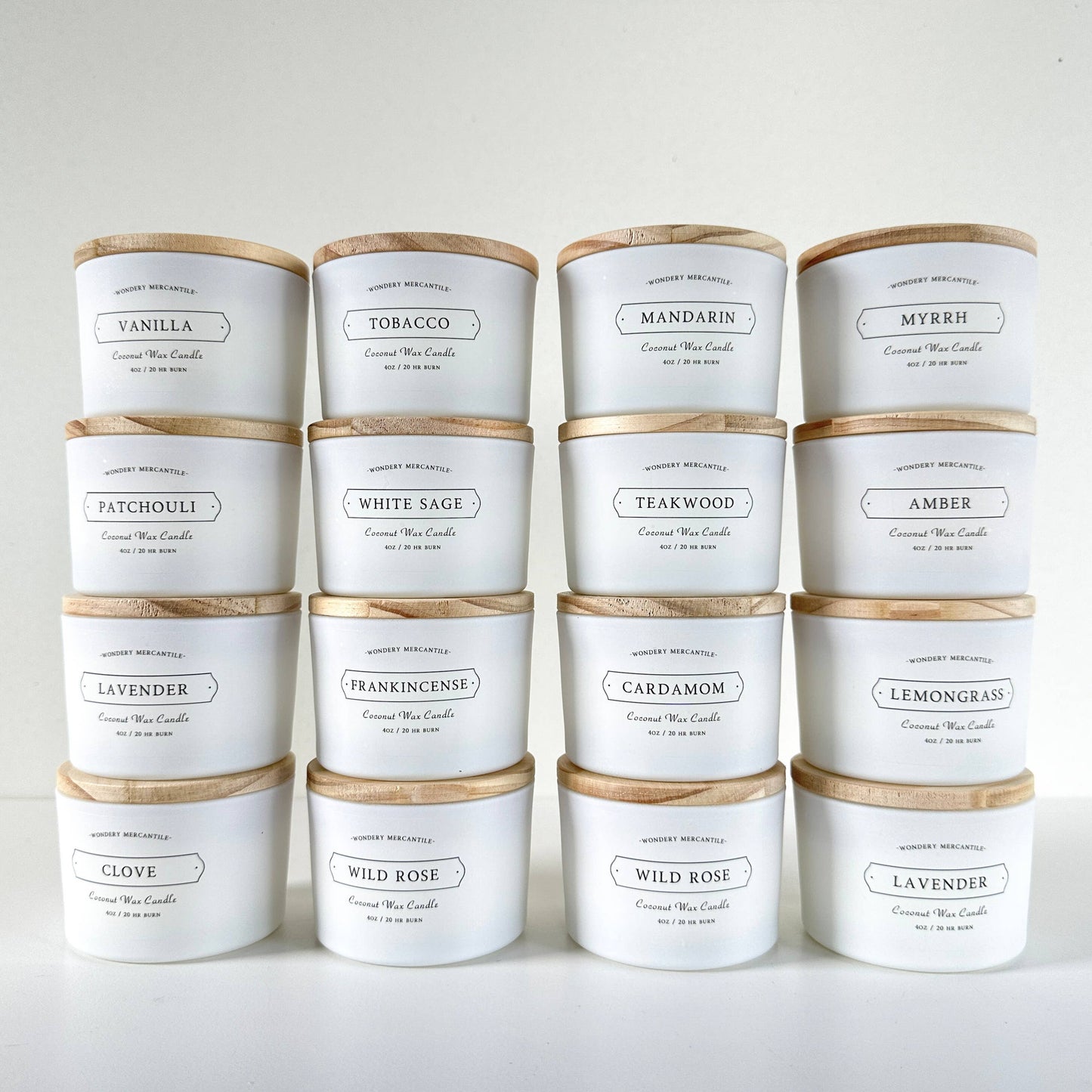 Tobacco Vanilla Hand Poured Coconut Wax Candle