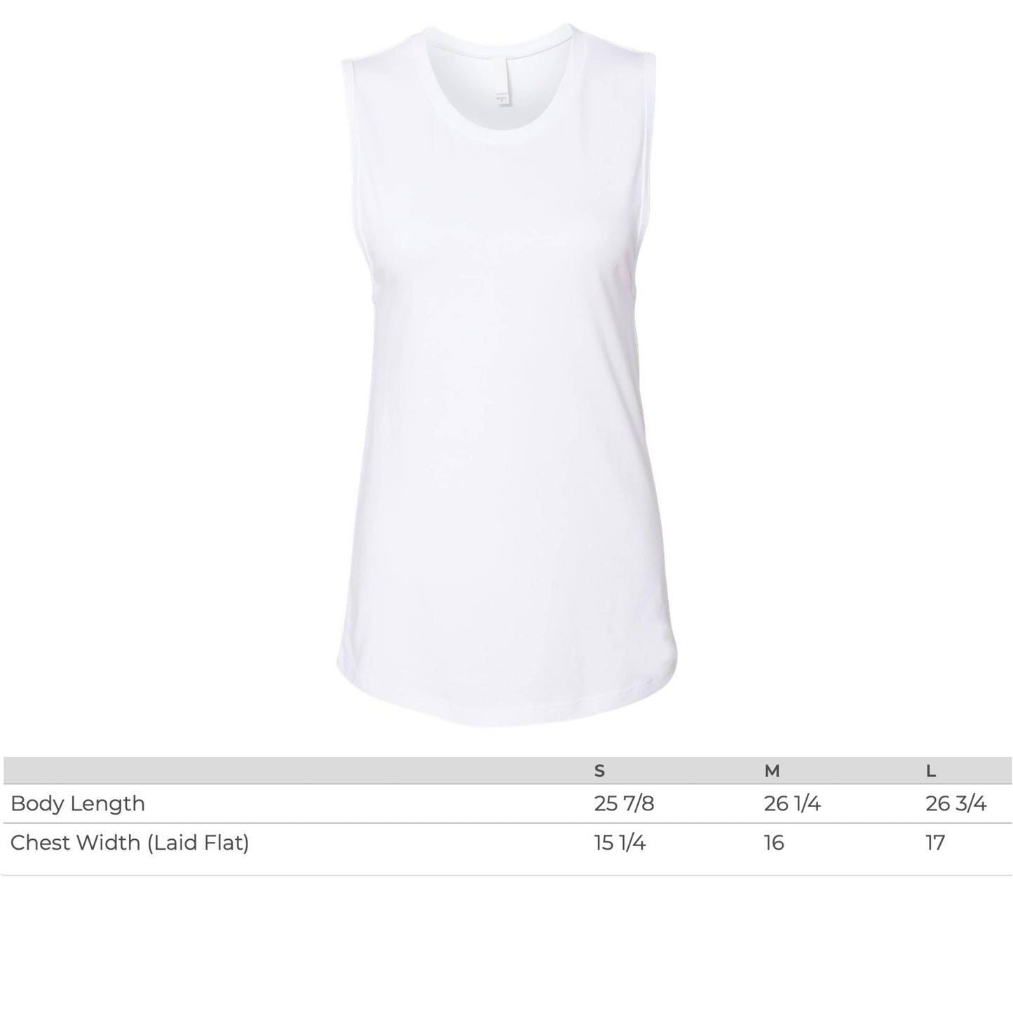 $10 Rack - Smile Women's Jersey Muscle Tank, Relaxed Fit, 100% Cotton
