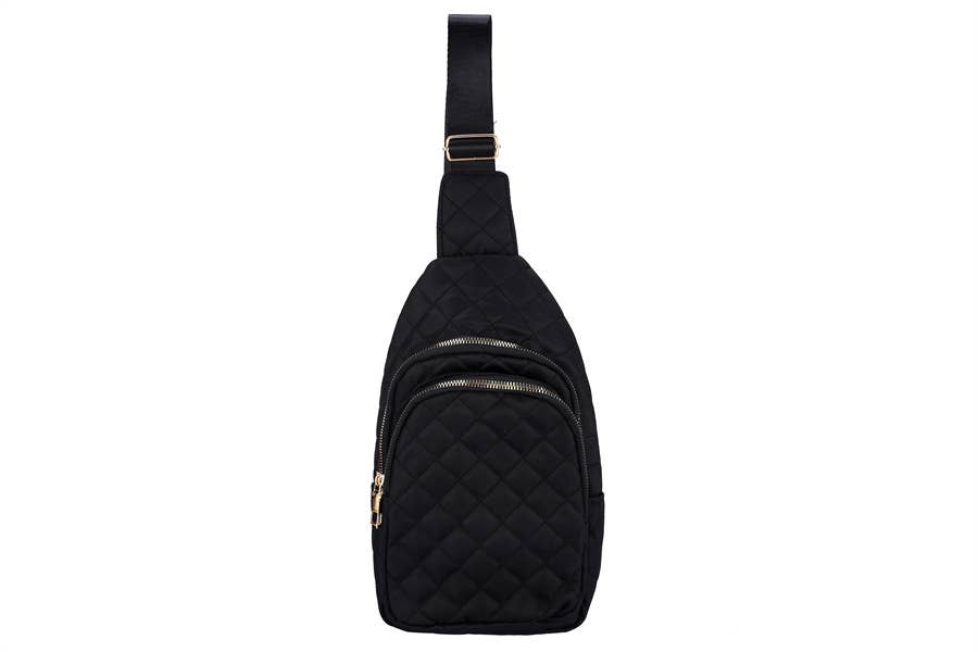Quilted Sling Bag Shoulder Handbag