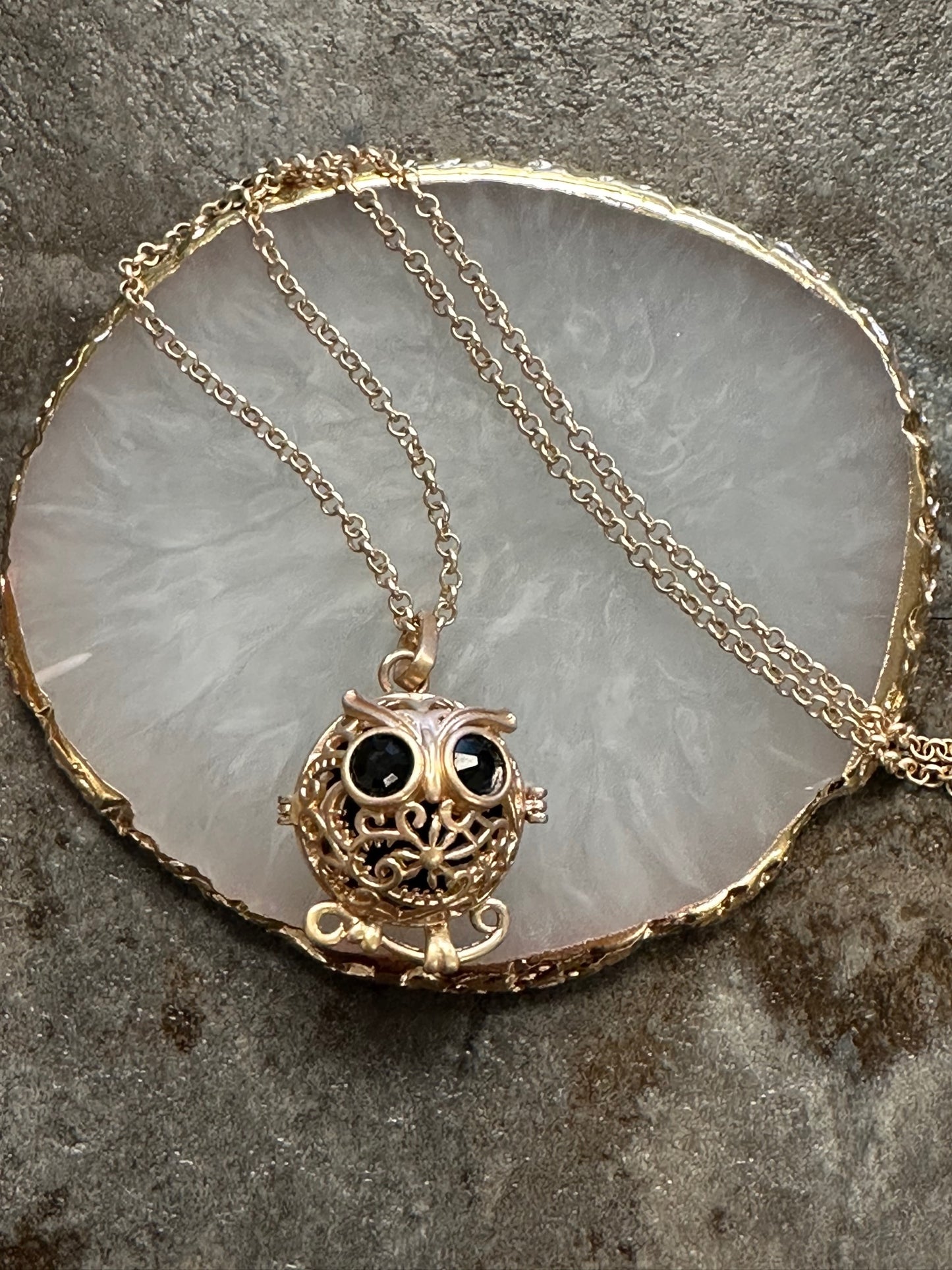Sale - Boutique Owl Diffuser Necklace