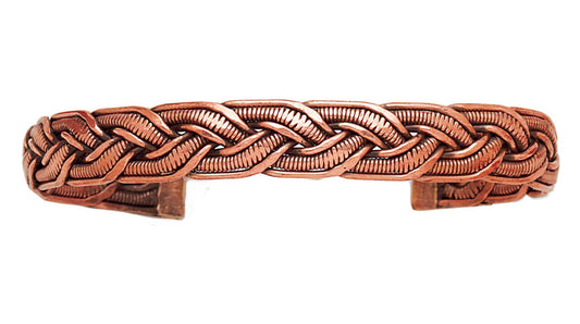 Braided Copper Bracelet