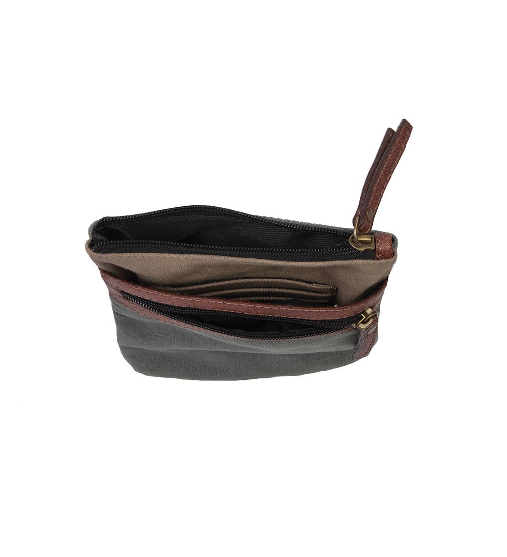 Ava Up-Cycled Canvas Women's Crossbody Bag