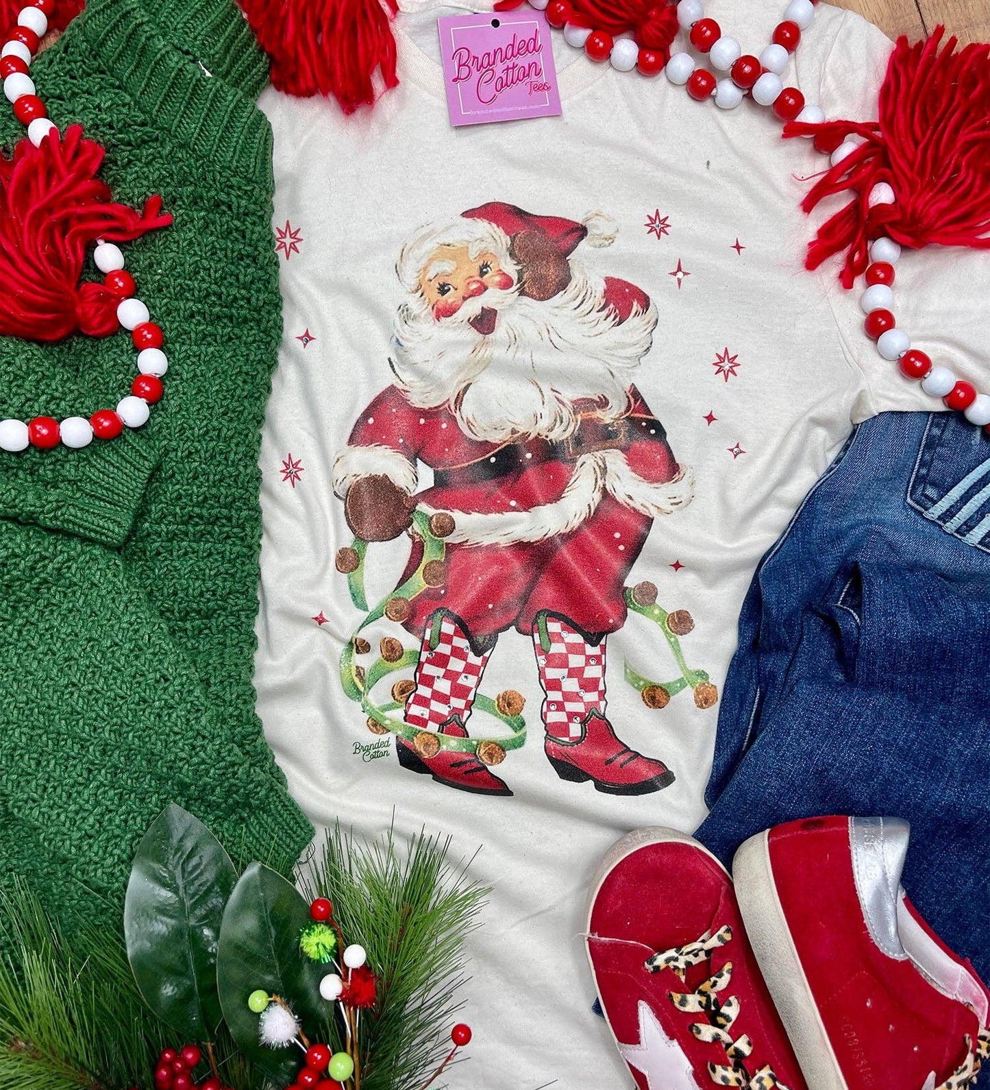 Santa Boots Tee