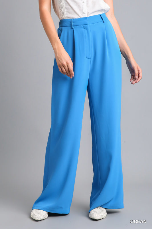 Ocean Wide Leg Trouser Pant