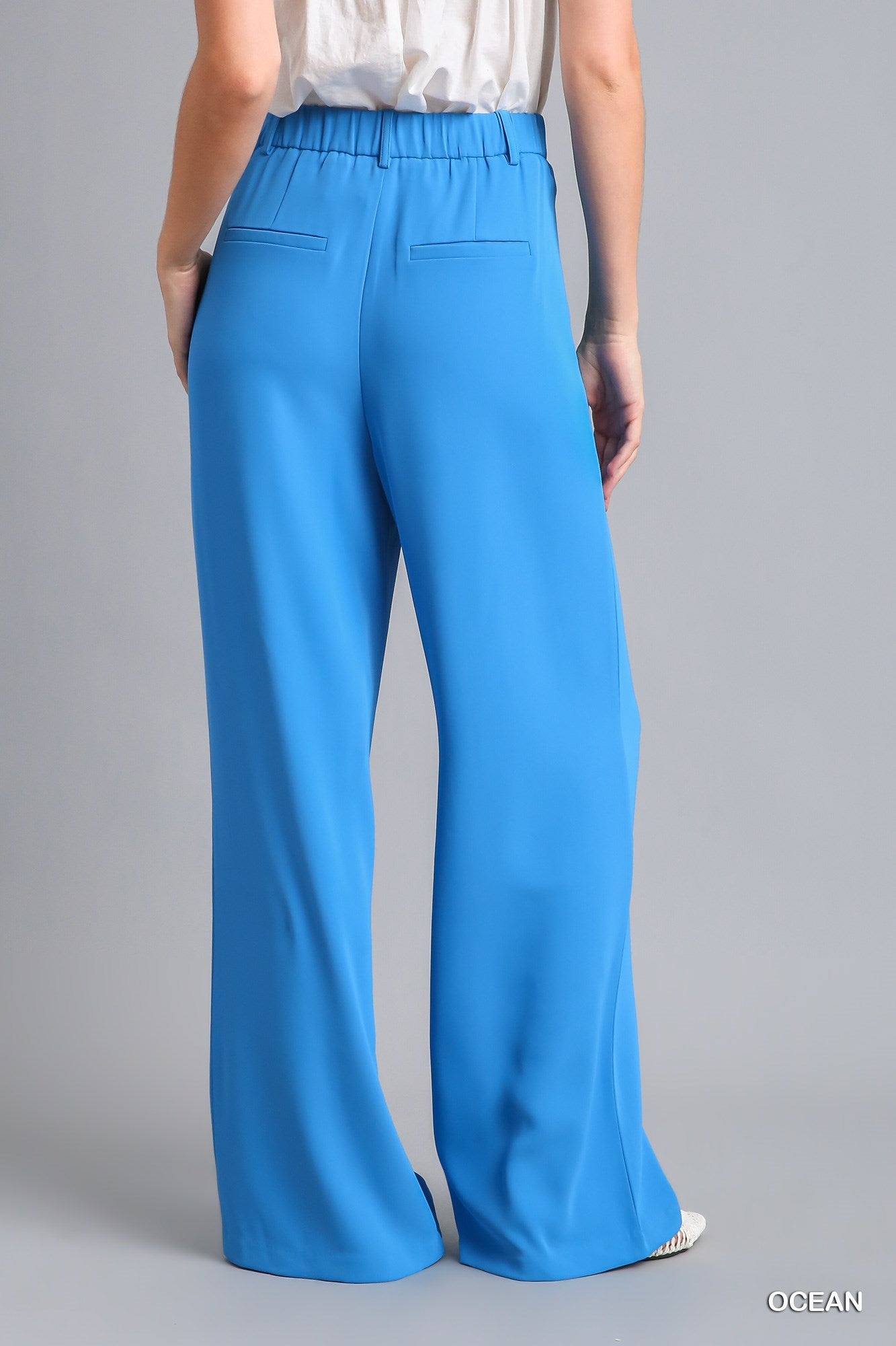 Ocean Wide Leg Trouser Pant