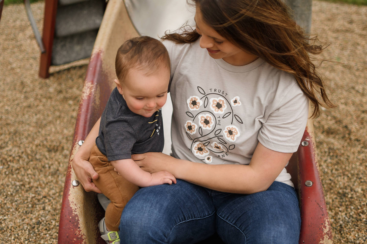 Trust the Journey Graphic Print Tee