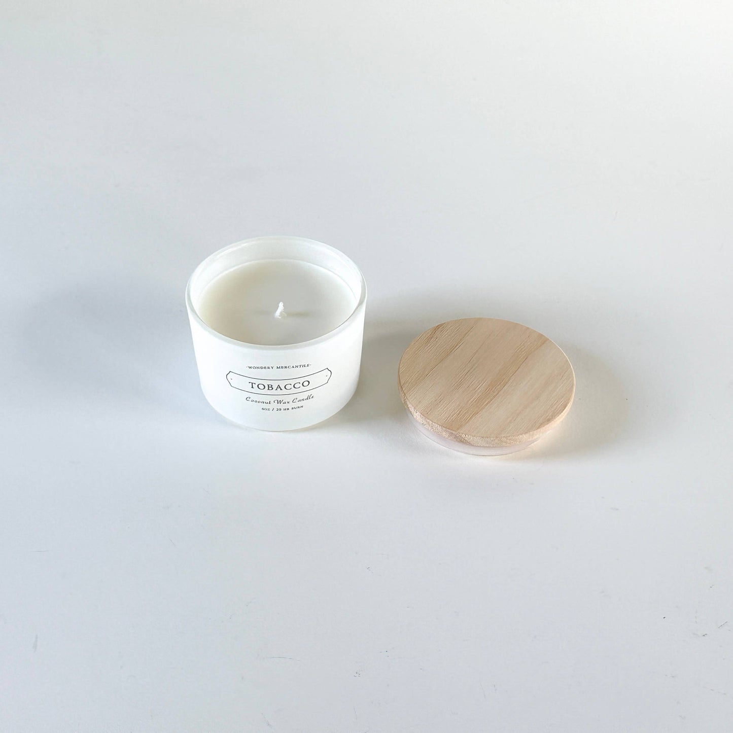 Tobacco Vanilla Hand Poured Coconut Wax Candle