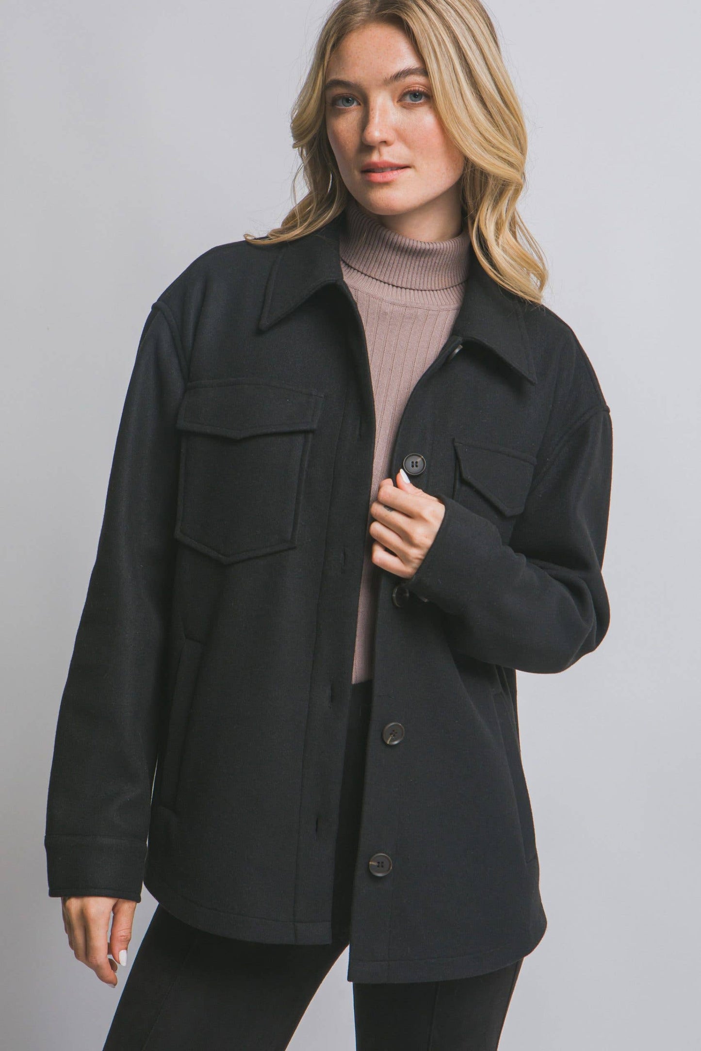 Black Fleece Shacket