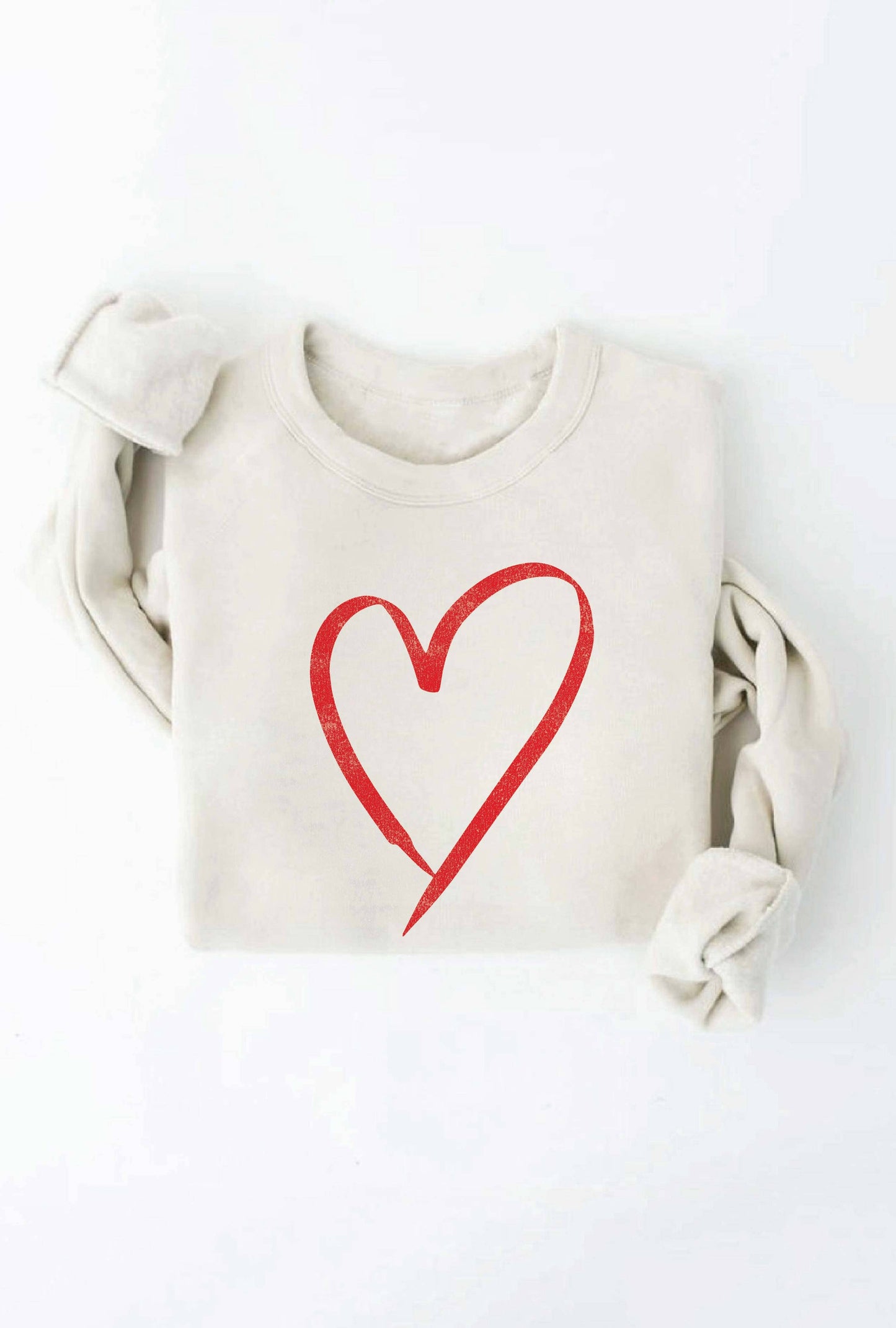 HEART Graphic Sweatshirt