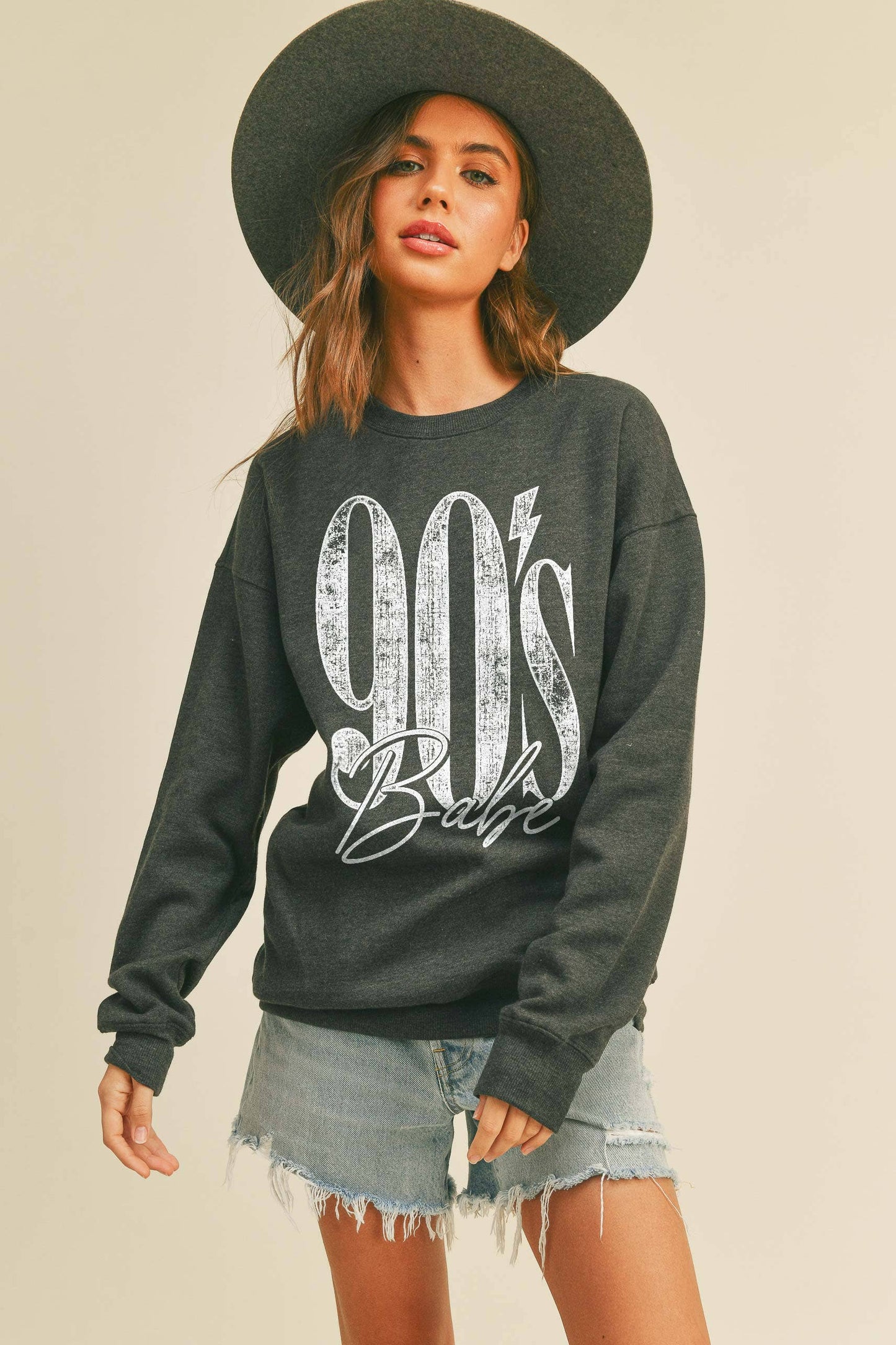 90s Babe Graphic Sweatshirt