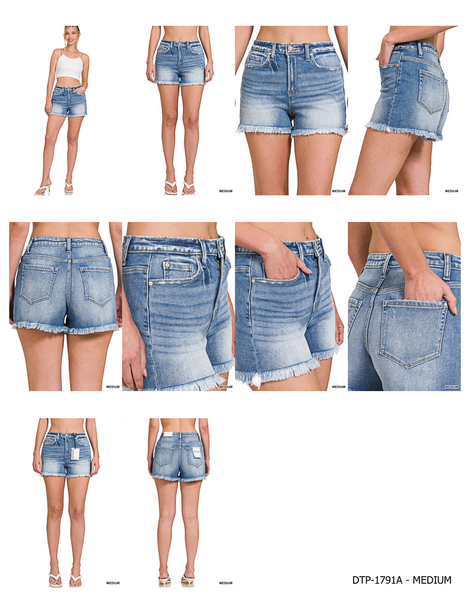 Sale - Medium Wash Denim Shorts