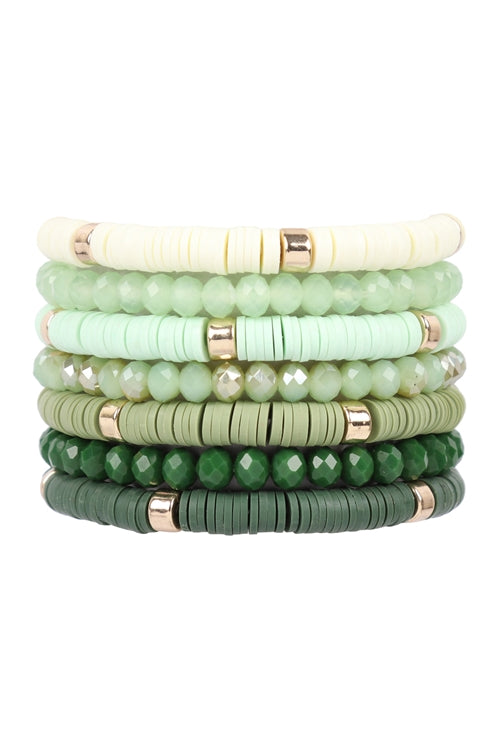 Shades of Olive Bracelet Set