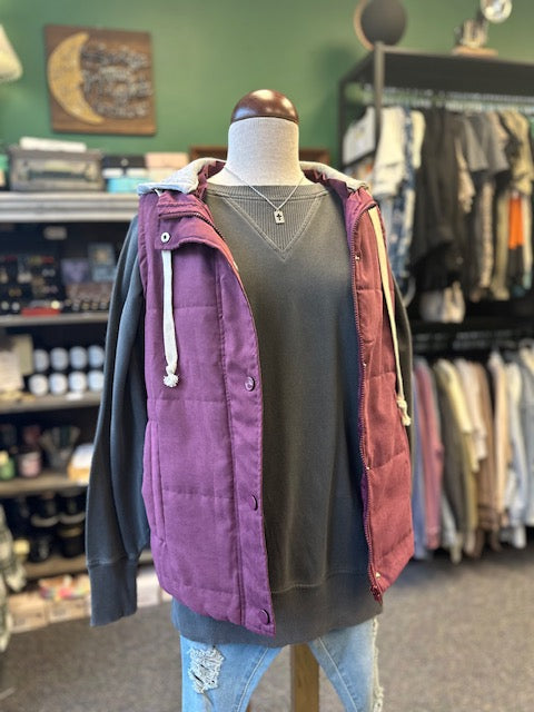 Plum Vest