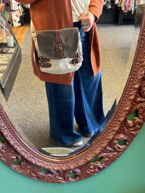Jules Buckled Up Re-Cycled Canvas Collection
