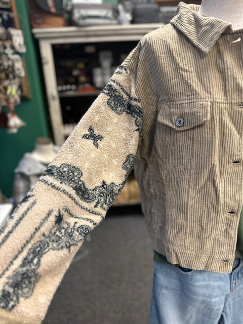 Sale - Latte Corduroy Shacket