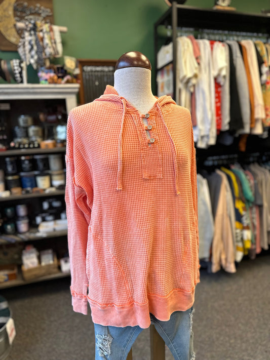 Orange Thermal Top