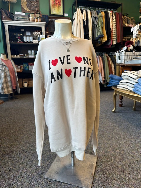 Sale - LOVE ONE ANOTHER Graphic Sweatshirt