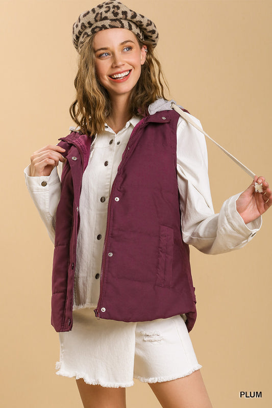 Plum Vest