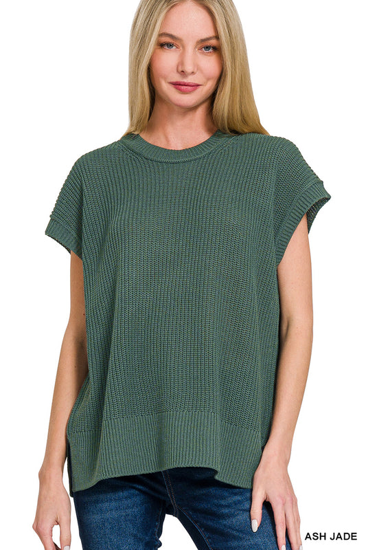 Ash Jade Oversized Sweater Top