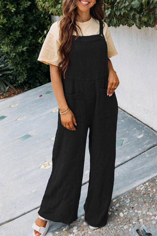 Black Casual Jumpsuit