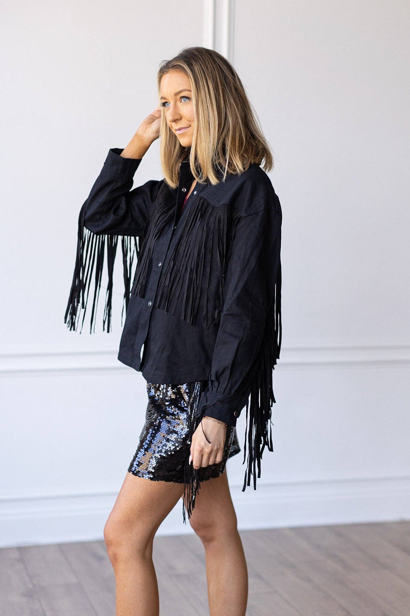 Fringe With Benefits Jacket