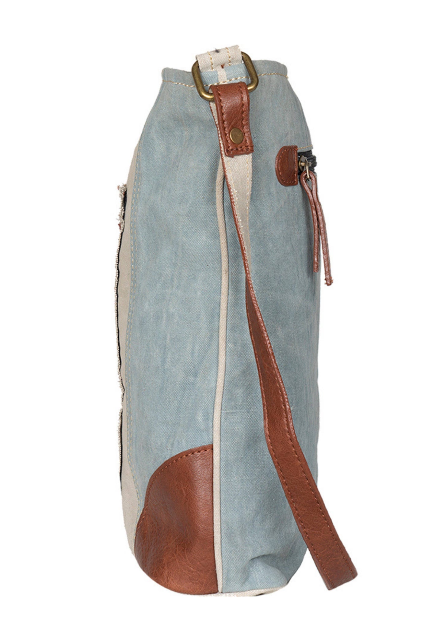 Identified Up-Cycled Canvas Crossbody