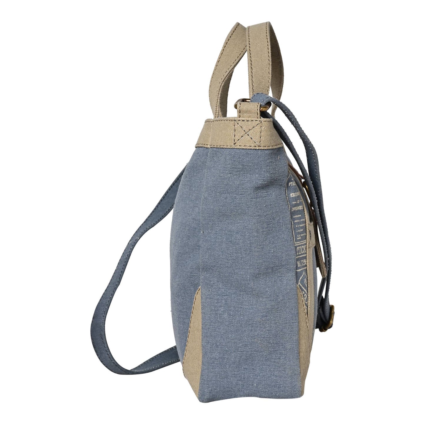 Dusty Blue Cowhide Portland Women's Crossbody Bag