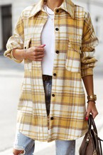 Yellow Plaid Shacket