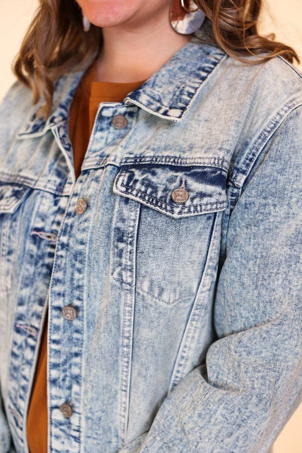 Miles Between Us Denim Jacket