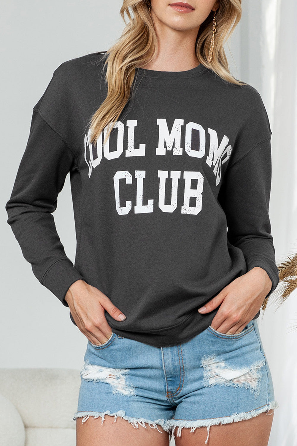 Sale - Cool Moms Club Crew Neck Sweatshirt