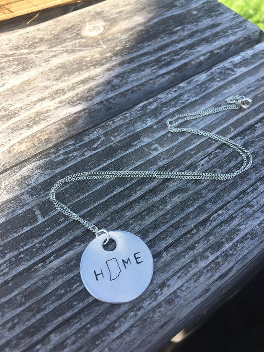 The Theodore Necklace - Indiana HOME Necklace, Key Chain or Bracelet