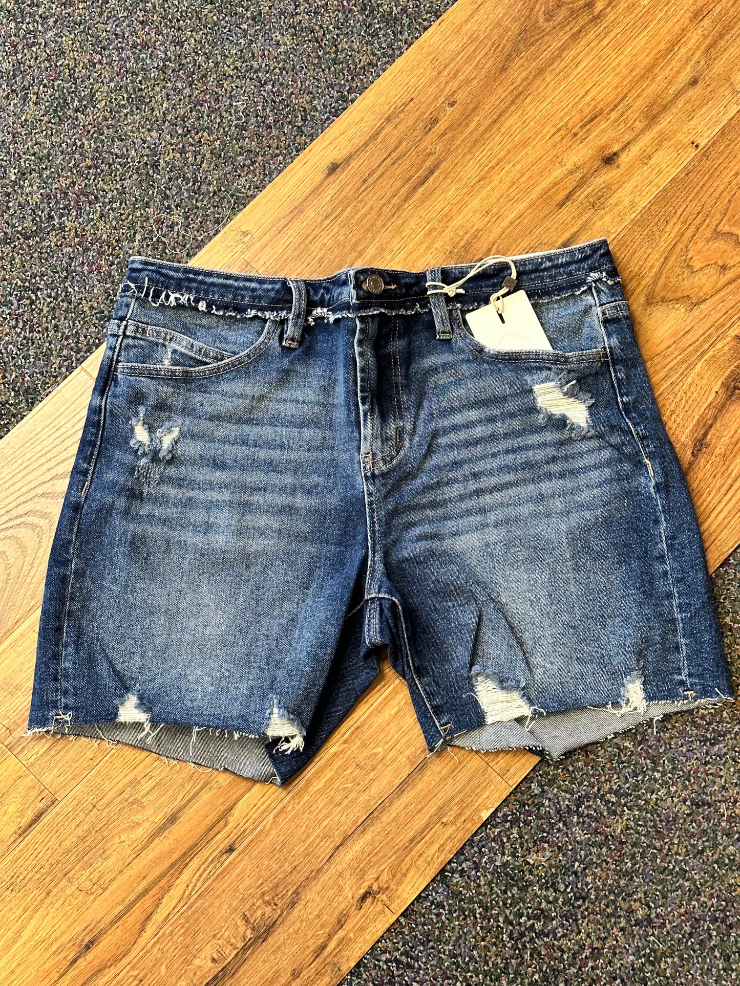 Sale- Dark Wash Kancan Shorts