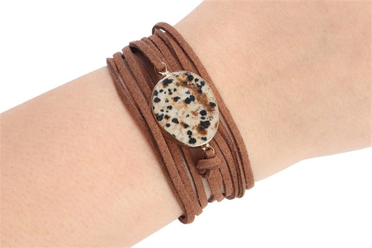 Boutique Stone Wrap Bracelet